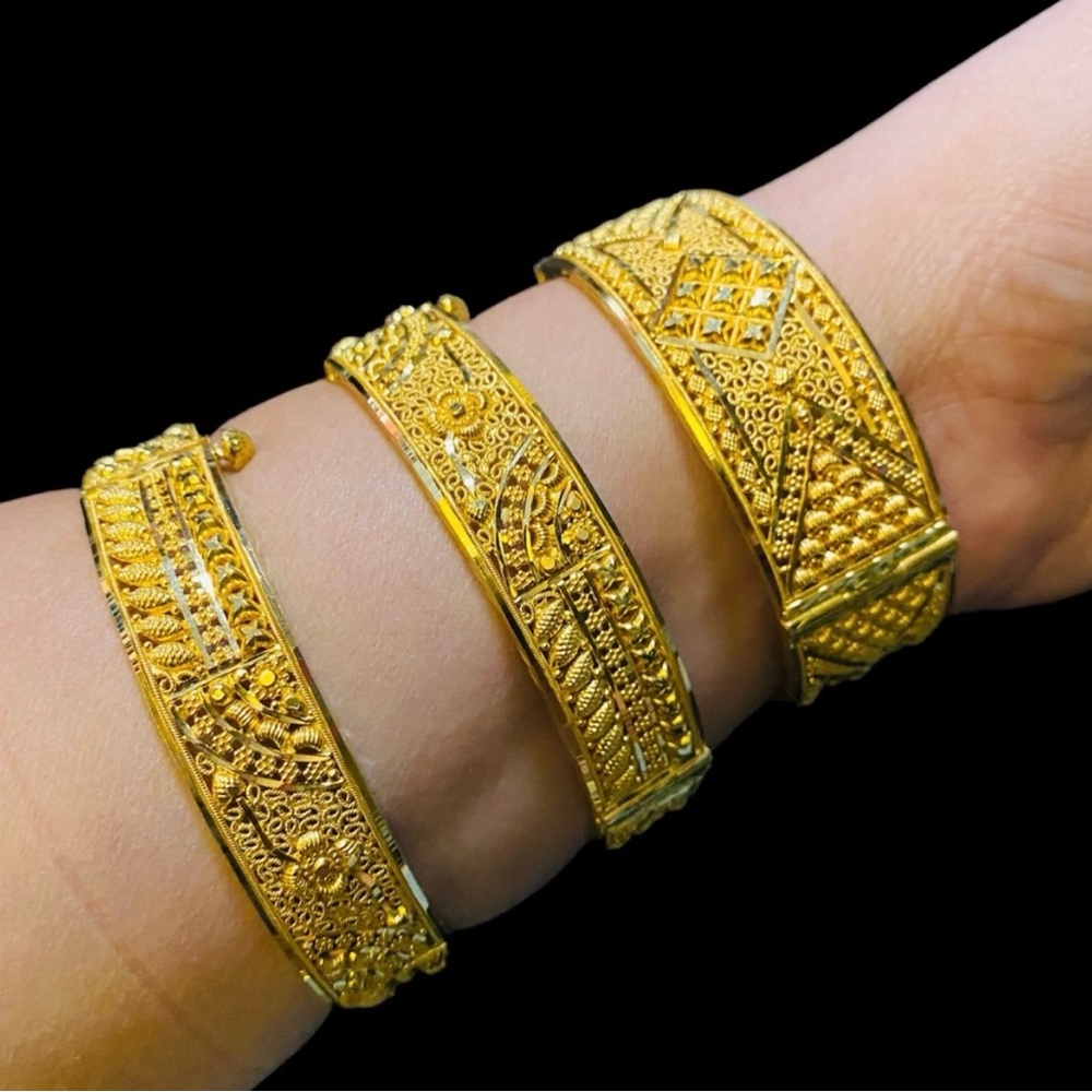 Gold 22K bracelets - Picture 4 of 11